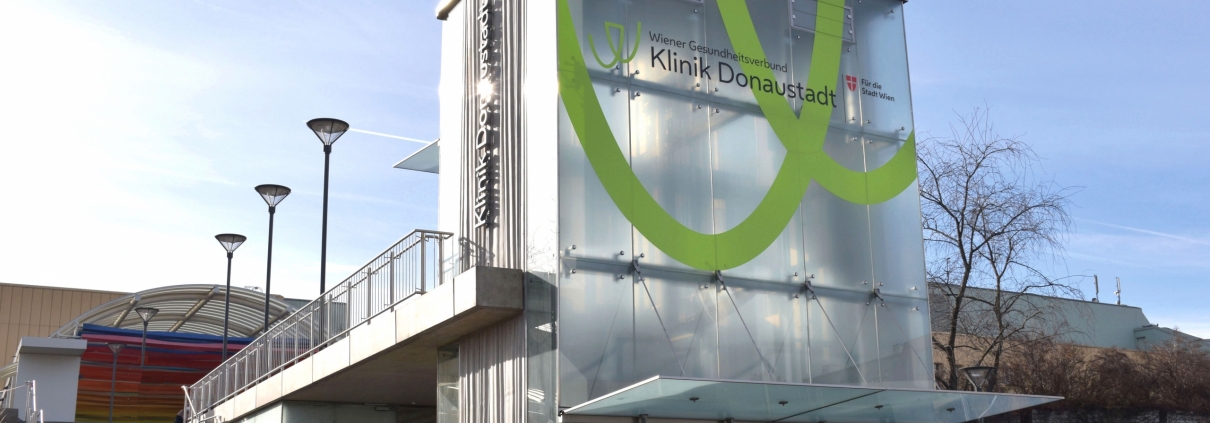 Haupteingang Klinik Donaustadt