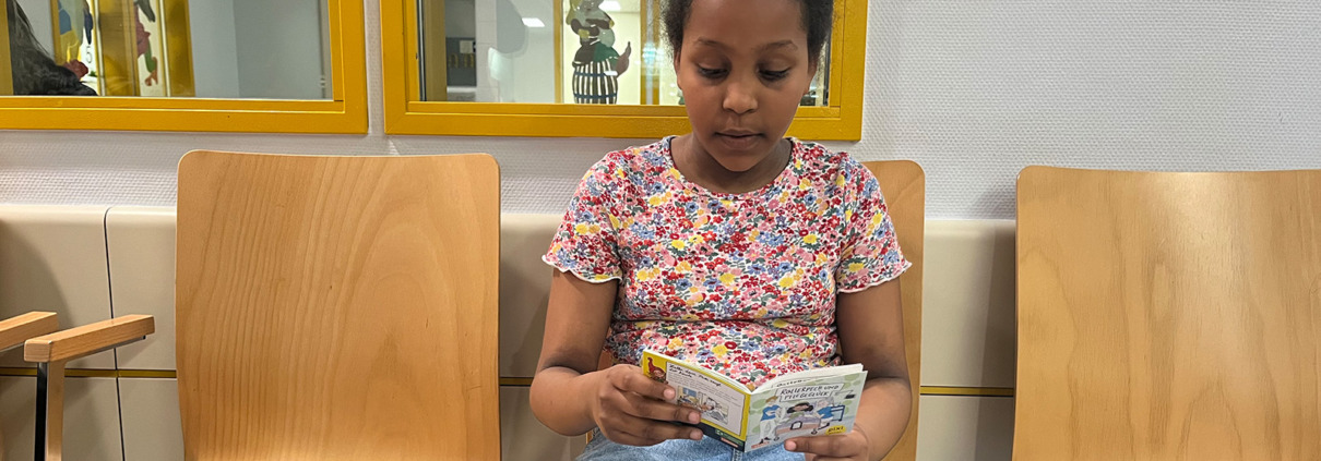 Pixi-Bücher in den Kinderambulanzen