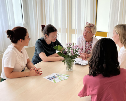 Mitarbeiterinnen der psychosomatischen Frauenambulanz der Klinik Donaustadt